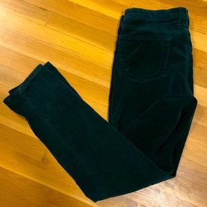 Dark green Kut Corduroy pants